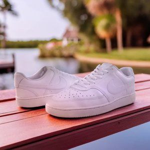Nike Court Vision Next Nature Men's Low-Top Shoes White Sneakers Size 11.5
